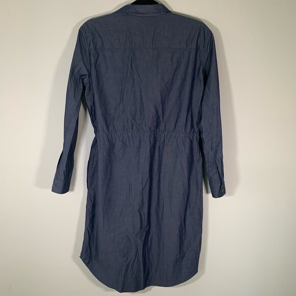 ATM Dress Women’s XS Chambray Button Up Long Sleeve Dress - Picture 10 of 10
